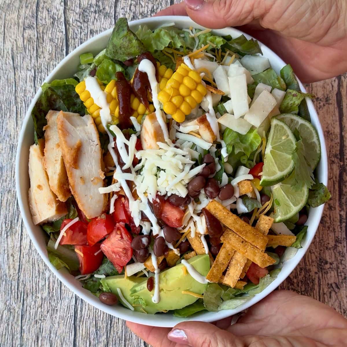 California pizza kitchen bbq chicken salad