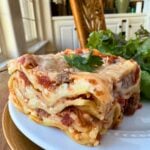 Classic lasagna recipe with cottage cheese