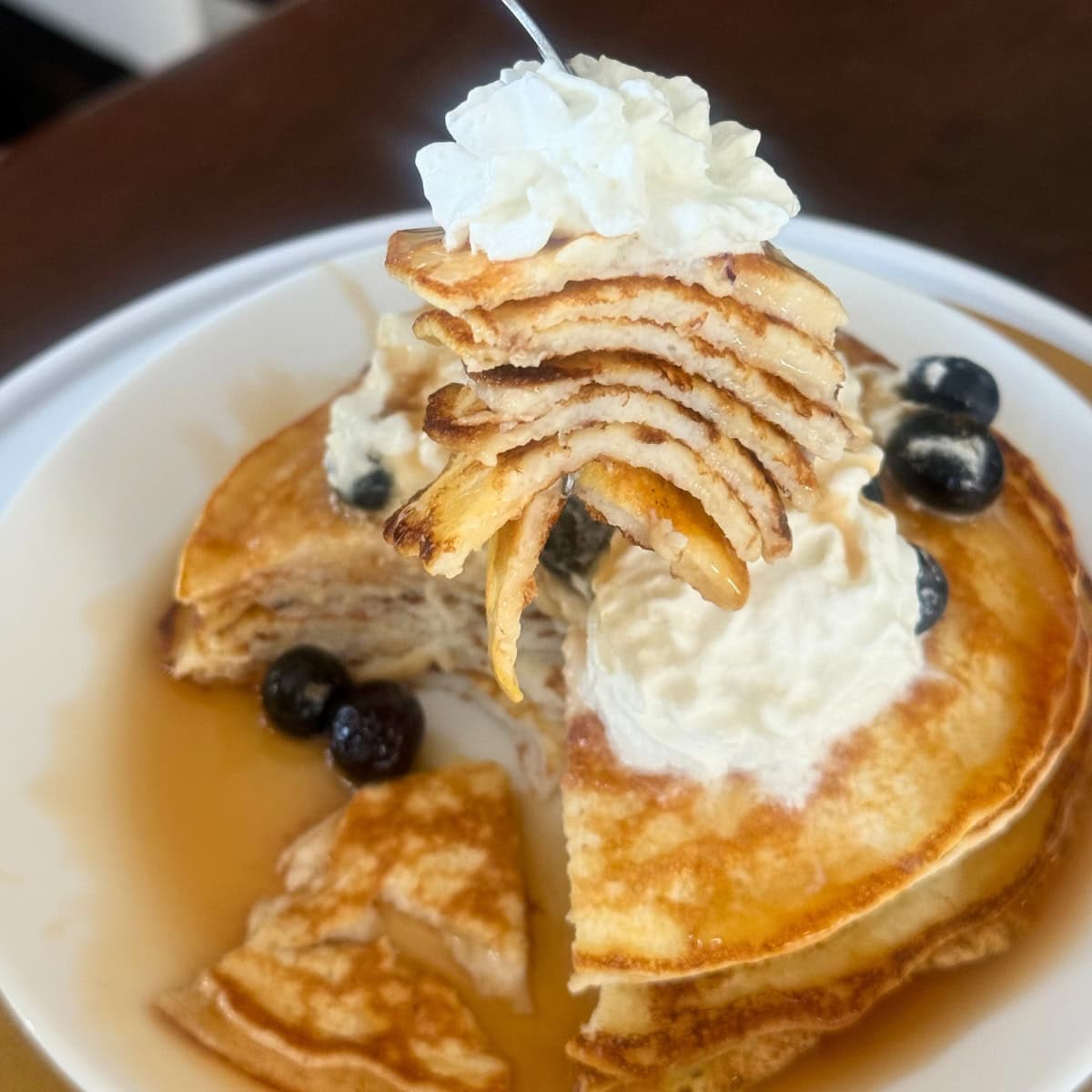 delicious high protein pancakes with cottage cheese