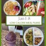 jan 1-8 low calorie meal plan