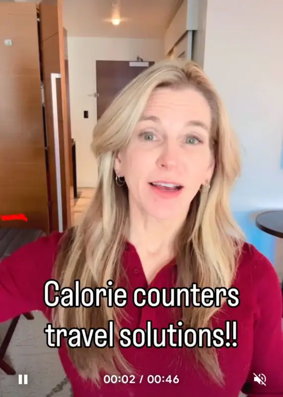 calorie counter travel solution