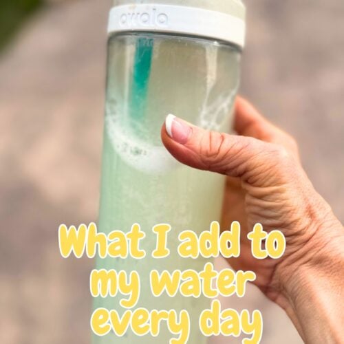 What I add to my water every day