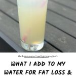 what i add to my water for fat loss and muscle growth b