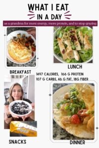 Full day of eating high protein low calorie day 1